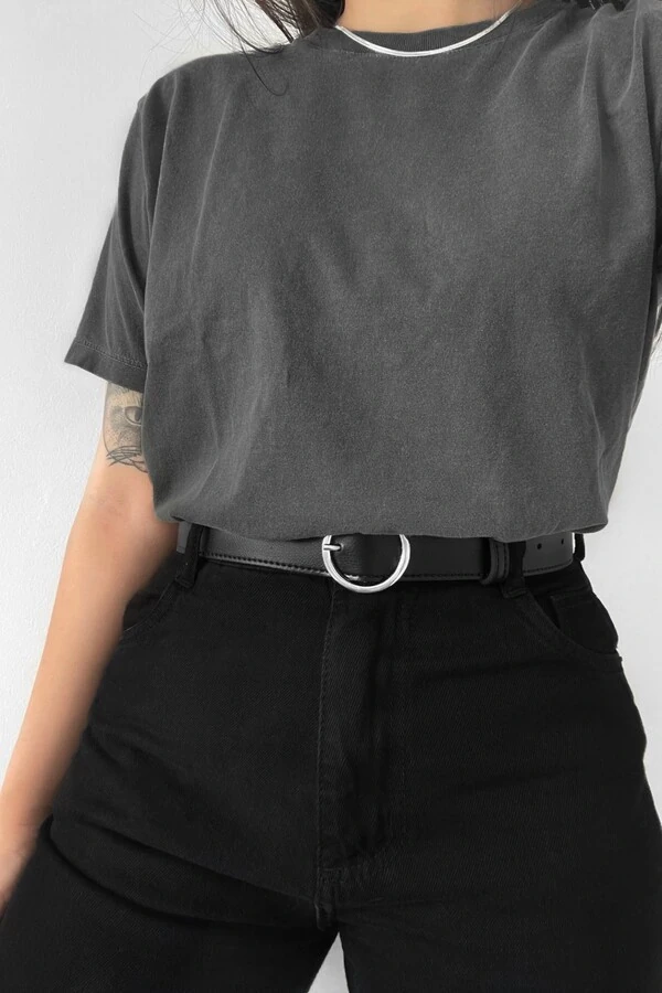 Camiseta Lisa Básica Essencial