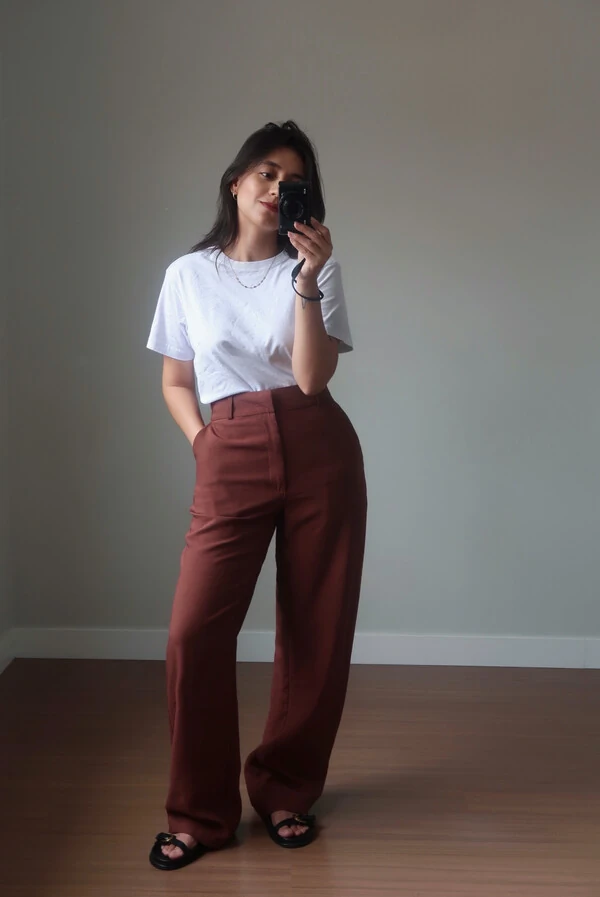 Calça Reta Alfaiataria