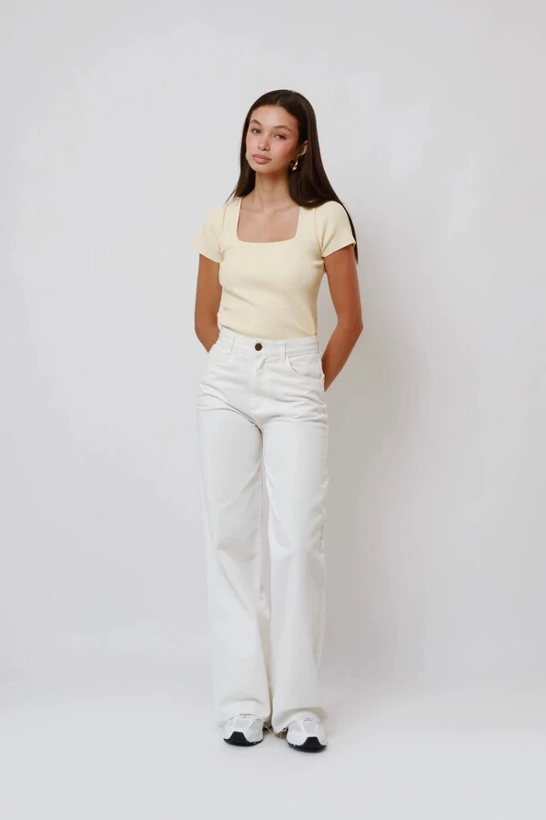 Blusa Karol Decote Redondo Tricot