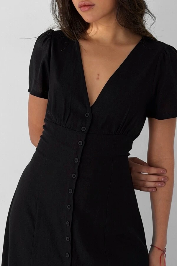 Vestido Ruby Midi Linho Amarração