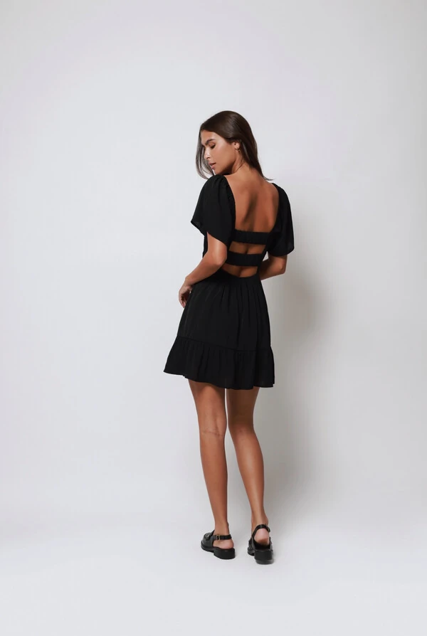 Vestido Poplin Curto