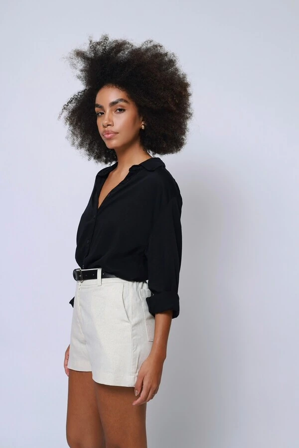 Camisa Classic Viscose Over Premium