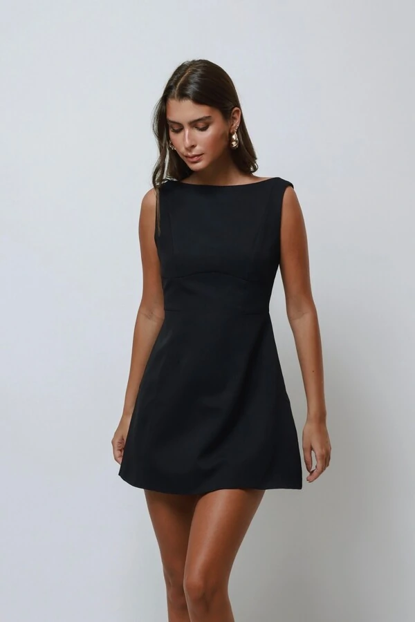 Vestido Pearl Curto Alfaiataria