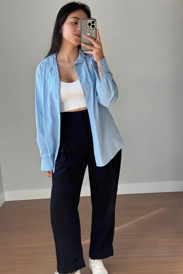 Camisa Classic Over Cotton Color