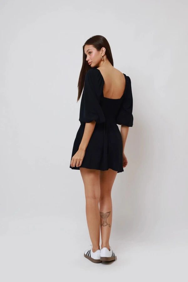 Vestido Corselet Manguinhas Stella