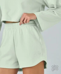 Short moletom Alto Giro
