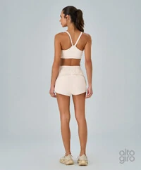 Short Piquet Alto Giro