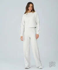 Calça Mescla Elástico Personalizado Alto Giro