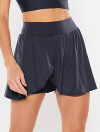 Saia Short com Elástico na Barra Body For Sure