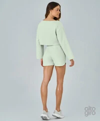 Short moletom Alto Giro