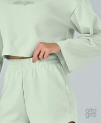 Blusa Cropped Alto Giro