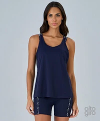 Regata Com Elástico Alto Giro Em V