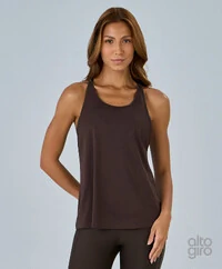 Regata Com Elástico Alto Giro Em V