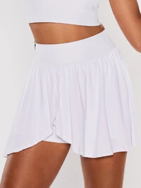 Saia Short com Elástico na Barra Body For Sure