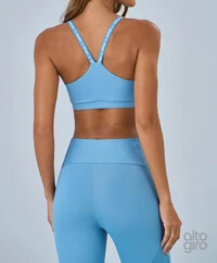 Legging Elástico Personalizado Alto Giro