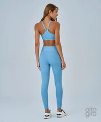 Legging Elástico Personalizado Alto Giro