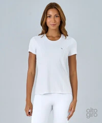 T-shirt com Tule e Refletivos Alto Giro