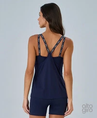 Regata Com Elástico Alto Giro Em V