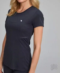 T-shirt com Tule e Refletivos Alto Giro