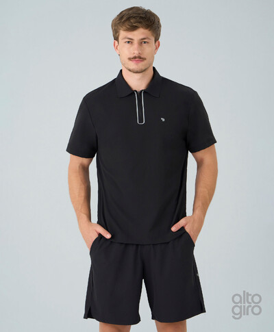 Foto Polo Zíper e Refletivo Alto Giro