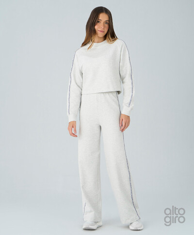 FotoCalça Mescla Elástico Personalizado Alto Giro