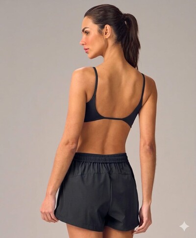 FotoTop Eterno Liso Costas Decotada Alto Giro