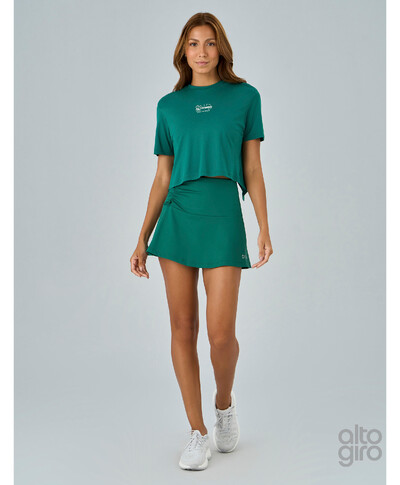 Foto T-shirt Abertura Nas Costas Transpassada TN Alto Giro