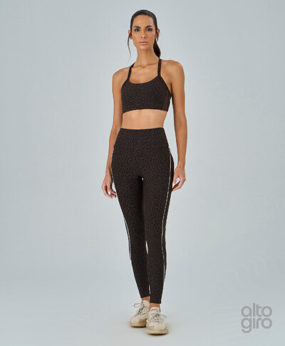 Foto Legging Leopardo Cós Alto Alto Giro