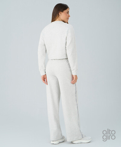 Foto Calça Mescla Elástico Personalizado Alto Giro