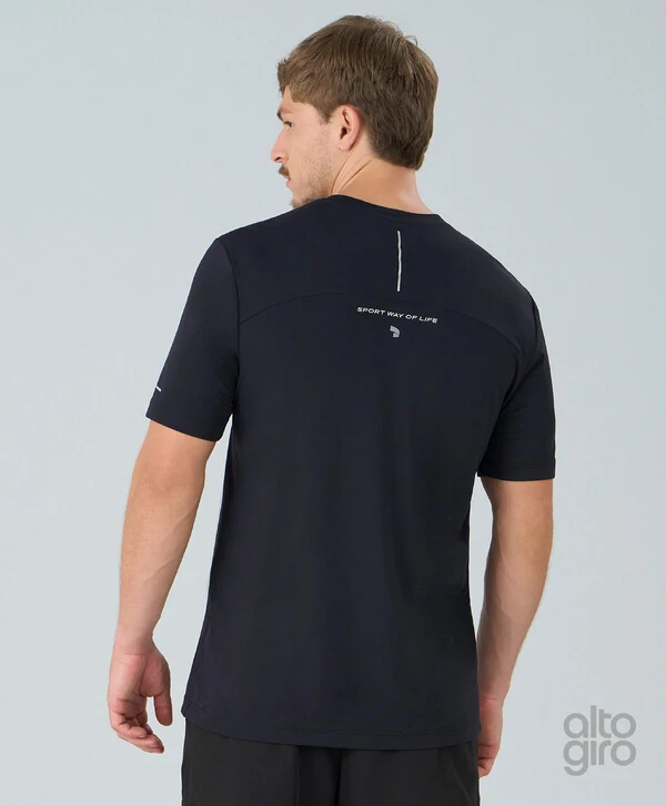 Camiseta Basic Colors Com Refletivos Alto Giro