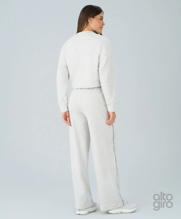 Calça Mescla Elástico Personalizado Alto Giro