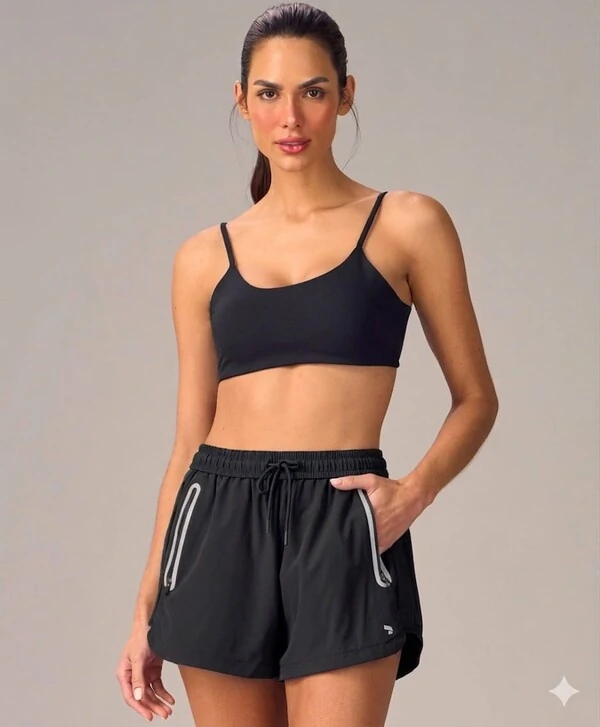 Top Eterno Liso Costas Decotada Alto Giro