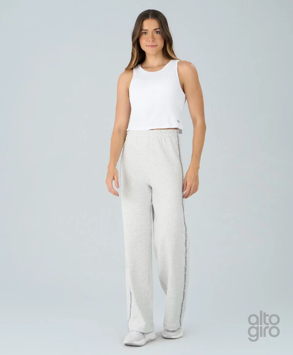 Calça Mescla Elástico Personalizado Alto Giro