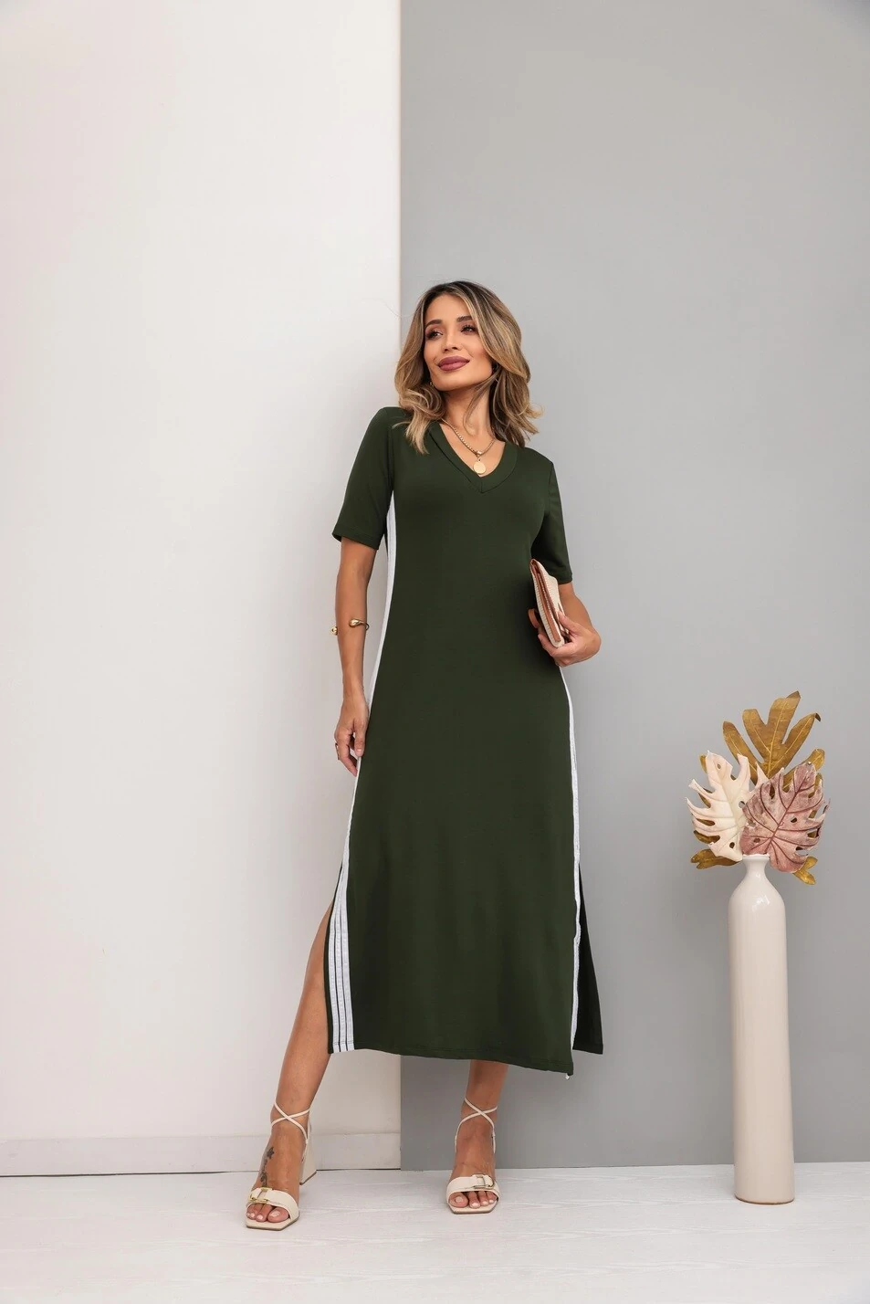 FotoVestido Laís Midi em Moletinho