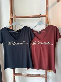 T-Shirt Mademoiselle Maria Dondoca