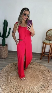 Macacão Transpassado