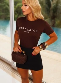 T-shirt La Vie Maria Dondoca