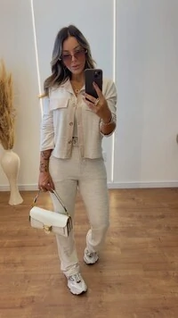 Conjunto Moletinho Aspen 2 Peças – Estilo Casual Chic e Conforto Premium