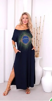 Vestido Brasil Viscolycra