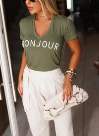 T-Shirt Bonjour Maria Dondoca