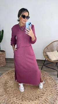 Vestido Veronica em Moletinho