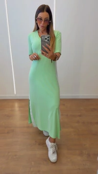 Vestido Laís Midi em Moletinho