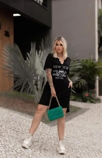 Vestido Camisetão