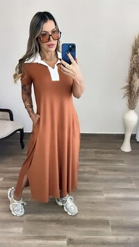 Vestido Polo Viscolycra Premium