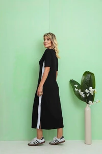 Vestido Laís Midi em Moletinho