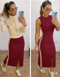 Conjunto Florida Em Moletinho