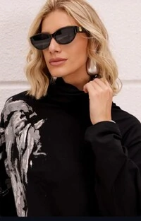 Vestido Blusão Maria Dondoca em Moletinho Premium