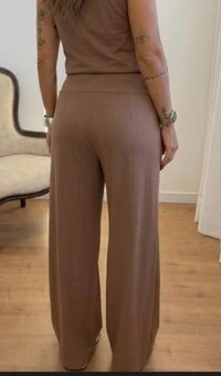 Conjunto Bia em Viscolycra – Conforto Elegante com Calça Pantalona