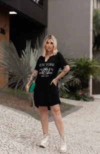 Vestido Camisetão