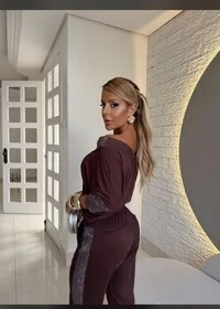 Conjunto Maria Dondoca em Moletinho com Brilho